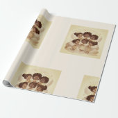 Black Angel Christmas Choir Wrapping Paper 2 ラッピングペーパー (アンロールド)