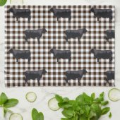 Black Angus キッチンタオル (折り畳み)