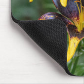 Black Asiatic Lily, Dark Floral Photography マウスパッド (コーナー)