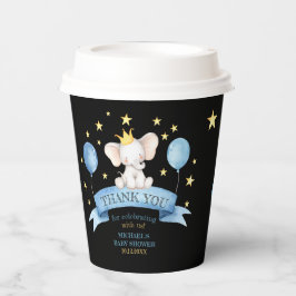 black baby elephant 紙コップ