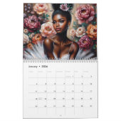Black Ballerinas Ballet Art Calendar カレンダー (1月 2026)
