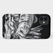 Black Bass Case-Mate iPhoneケース (裏面(横))