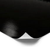 Black Bear in fine art photography ポスター (コーナー)