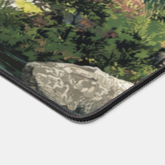 Black Bear Nature  デスクマット (コーナー)