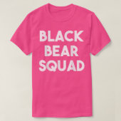 Black Bear Squad - Funny Tシャツ (デザイン正面)