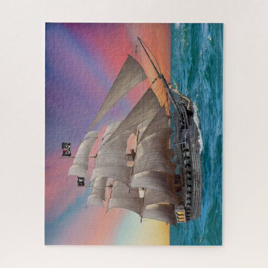 BLACK-BEARD’S PIRATE SHIP ジグソーパズル (縦)