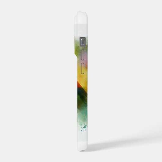 Black BeeEater 160724AREF214 - Watercolor iPhoneケース (左側面)