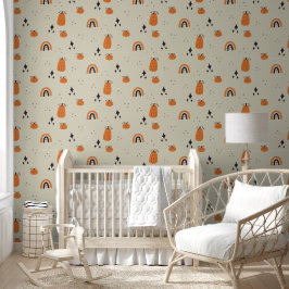 Black & Beige Hollow pattern for Your Kid Room 壁紙