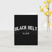 Black Belt Club カード (黄色い花)