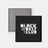 Black Belt Club - Karate Black Belt  マグネット (正面/裏面)