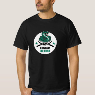 Black Belt Cobra Brazilian Jiu Jitsu Tシャツ