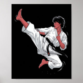 Black Belt Karate Fighter  ポスター