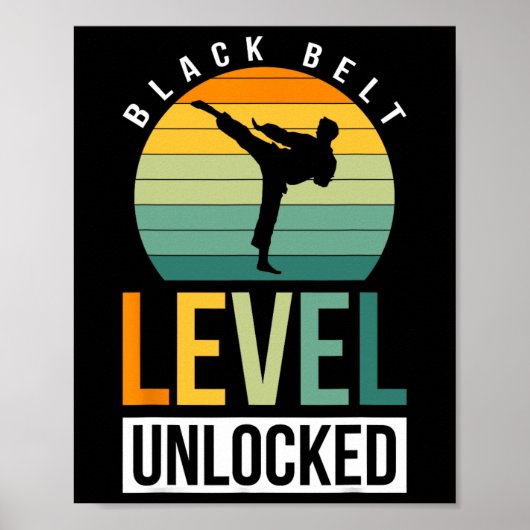 Black Belt Level Unlocked 3  ポスター (正面)