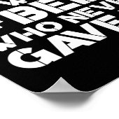 Black Belt Shirts Taekwondo Karate Gift  ポスター (角)