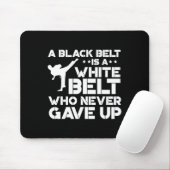 Black Belt Shirts Taekwondo Karate Gift  マウスパッド (マウス)
