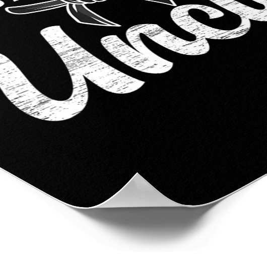 Black Belt Uncle Karate Uncle Proud Karate Uncle  ポスター (角)