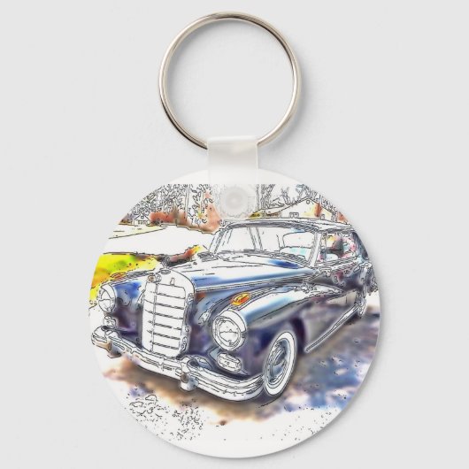 Black Benz キーホルダー (正面)