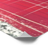 Black Bird Modern Art ポスター (角)