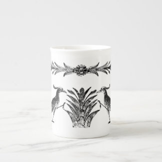 Black Birds & Reeds Bone China Mug ボーンチャイナマグカップ