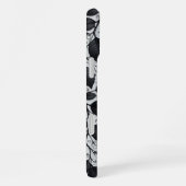 Black Blant Leaves iPhone 16 case iPhoneケース (右側面)