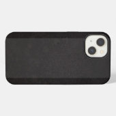 Black&blueの場合 iPhoneケース (裏面横)