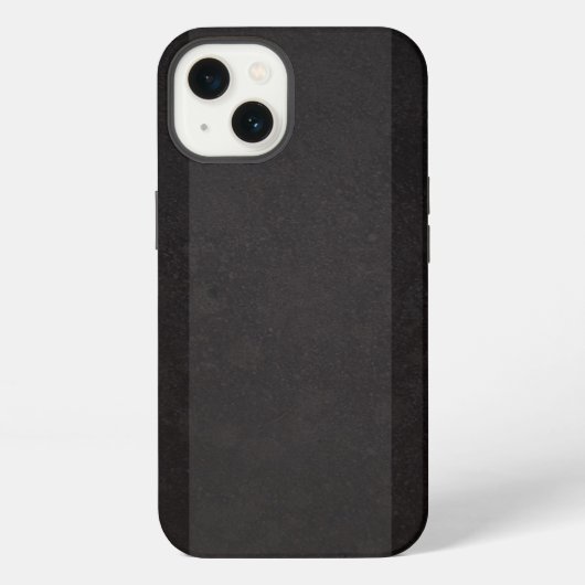 Black&blueの場合 iPhoneケース (裏面)