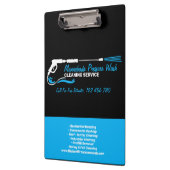 Black Blue Pressure Washing Water Spray クリップボード (左)