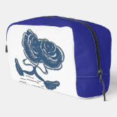 Black Blue toiletry bag / Trousse de toilette bleu ドップキット (右コーナー)