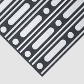 Black Bone Inlay Dots Border Decoupage Paper 薄葉紙 (詳細)