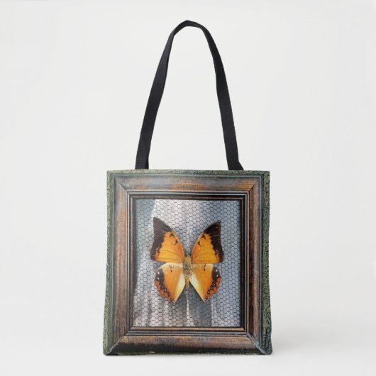 Black-Bordered Charaxes Butterfly Tote Bag トートバッグ (正面)