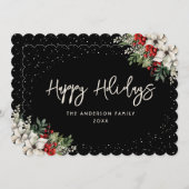 Black Botanical シーズンカード (正面/裏面)