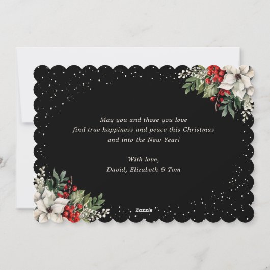 Black Botanical シーズンカード (裏面)