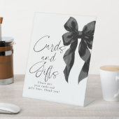 Black Bow Cards and Gifts Bridal Shower 台座サイン (インサイチュ)
