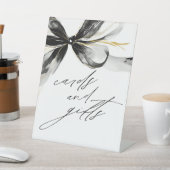Black Bow Cards and Gifts Bridal Shower 台座サイン (インサイチュ)