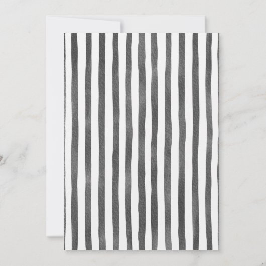 Black Bow Champagne Glass Party Invite 招待状 (裏面)