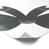 Black Bow She's Tying The Knot Bridal Shower ポスター (角)