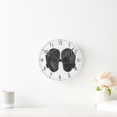 Black Boxing Focus Mitts Target Pads Decor ラウンド壁時計 (ホーム)