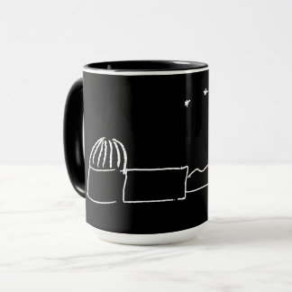 Black Breckland Astro Mug (without text) マグカップ
