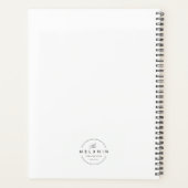 Black. Brilliant. Booked & Busy - Daily Planner プランナー手帳 (裏面)