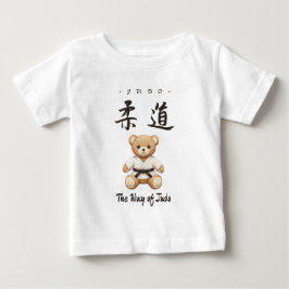 【BLACK】Bring the spirit of Judo to everyday life ベビーTシャツ