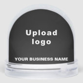 Black Business Brand on Snow Globe (裏面)