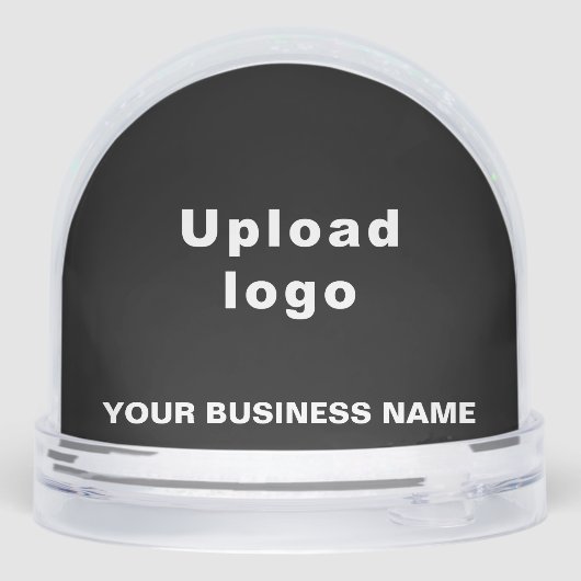 Black Business Brand on Snow Globe (裏面)