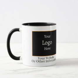 Black Business Branded Mug マグカップ