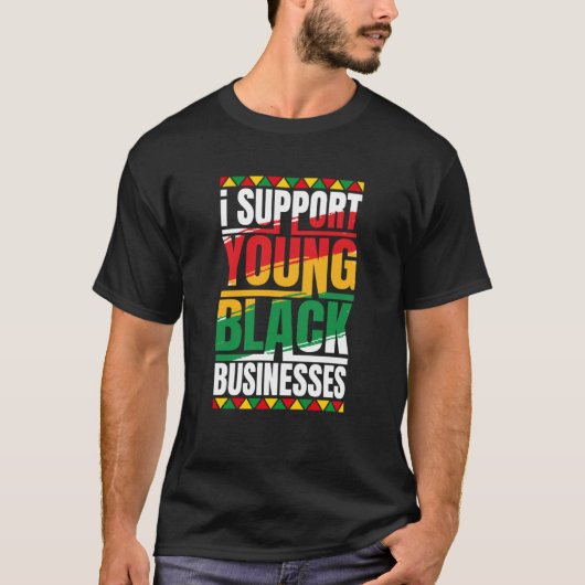 Black Business Owner Black Entrepreneur Black Hist Tシャツ (正面)