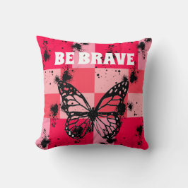 Black butterfly Sweet Modern candy abstract art クッション