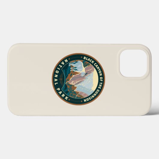 Black Canyon National Park Case-Mate iPhoneケース (裏面 (横))