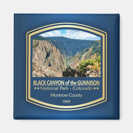 Black Canyon of the Gunnison (PF1) マグネット (正面)