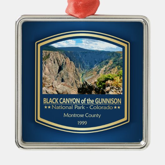 Black Canyon of the Gunnison (PF1) メタルオーナメント (正面)