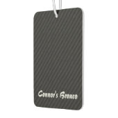 Black Carbon Fiber Style  カーエアーフレッシュナー (左)