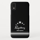 Black case boysline Case-Mate iPhoneケース (裏面)